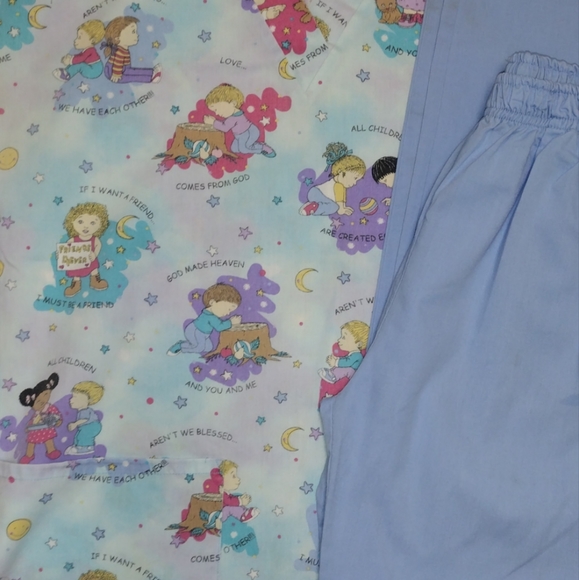 God's children scrub set - Picture 2 of 2